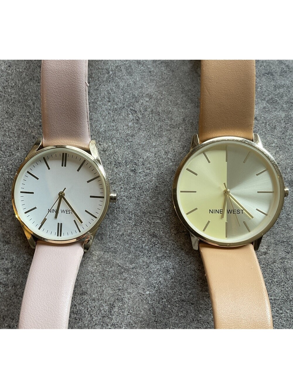 Beautiful Pair Of Nine West Womens Watches Both In Nice Condition Run Great A15